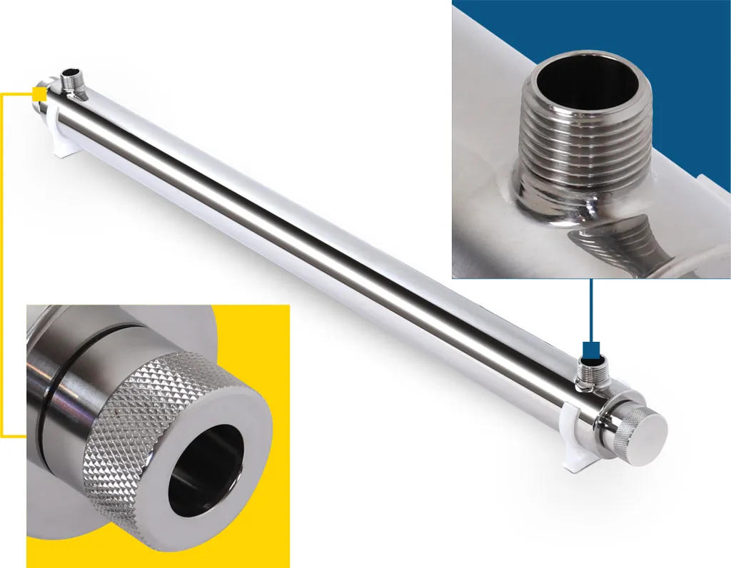 Bellerofonte UV Entkeimungsanlage Für Wasser Mit UVC Licht 30 Watt Kapazität 16 Liter Pro Minute Für Umkehrosmose Und Wasserfilteranlagen UVC-Entkeimung 6 Bellerofonte UV Entkeimungsanlage Für Wasser Mit UVC Licht 30 Watt Kapazität 16 Liter Pro Minute Für Umkehrosmose Und Wasserfilteranlagen UVC-Entkeimung – Bild 4