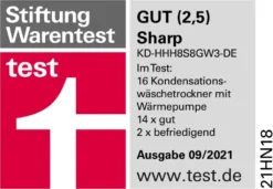 Sharp KD-HHH8S8GW3-DE Wäschetrockner Trockner Wärmepumpentrockner 8kg 18 Sharp KD-HHH8S8GW3-DE Wäschetrockner Trockner Wärmepumpentrockner 8kg -Kaufland Verkäufe ff27225e0915e91ea198e2defbb952d4