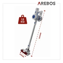AREBOS Akku Staubsauger, 2-in-1 Hand- Und Bodenstaubsauger, 2 Leistungsstarke Saugmodi, Beutellos, Kabellos Bis Zu 55 Minuten, Mit Wandladestation, Weiß 20 AREBOS Akku Staubsauger, 2-in-1 Hand- Und Bodenstaubsauger, 2 Leistungsstarke Saugmodi, Beutellos, Kabellos Bis Zu 55 Minuten, Mit Wandladestation, Weiß -Kaufland Verkäufe ff56d831a6b0e1ccd89a32eb13041504