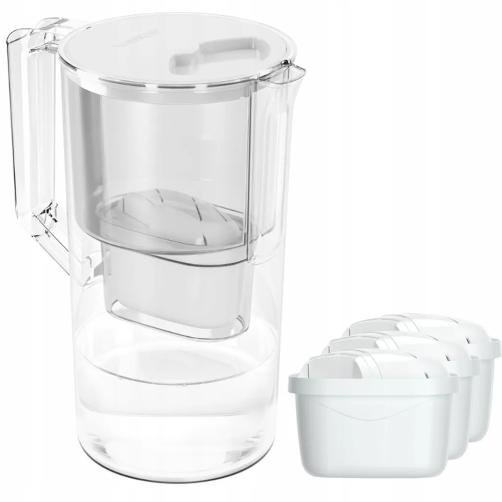Wessper AquaMax Basic 2.5L Wasserfilterkrug Mit 4 Filtern Weiß 8 Wessper AquaMax Basic 2.5L Wasserfilterkrug Mit 4 Filtern Weiß – Bild 6
