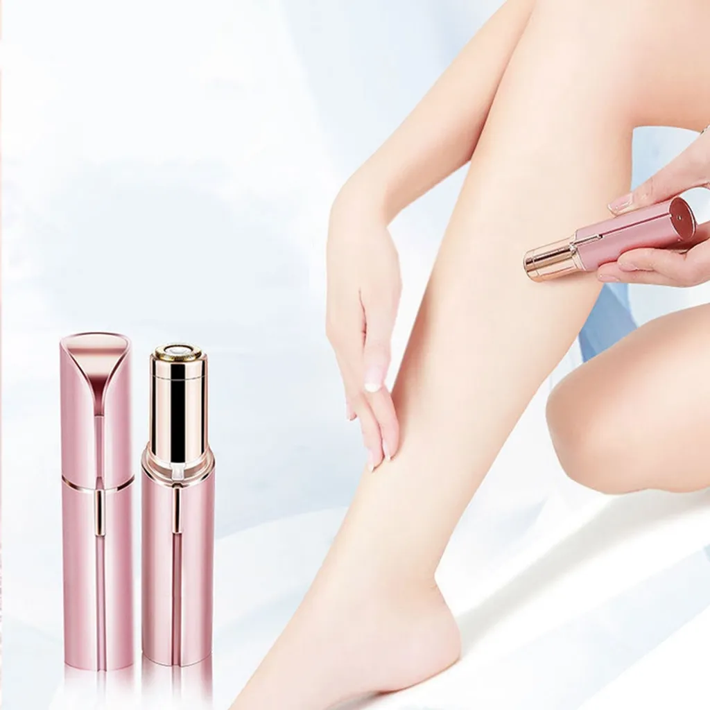 USB Augenbrauenrasierer Gesichtshaarentferner Für Damen Schmerzlos Mini Lippenstift Form Haarentfernung Rosa Epilierer 8 USB Augenbrauenrasierer Gesichtshaarentferner Für Damen Schmerzlos Mini Lippenstift Form Haarentfernung Rosa Epilierer – Bild 6