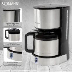 Bomann Thermo-Kaffeeautomat KA 6037 CB Edelstahl/schwarz 17 Bomann Thermo-Kaffeeautomat KA 6037 CB Edelstahl/schwarz -Kaufland Verkäufe ffd31e604e338b81e913836d1b38c96f